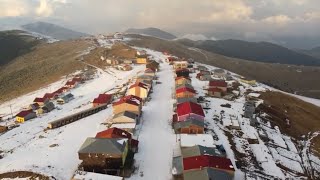 Güvende Yaylası 2021 Ocak Hava Çekim Karlar Altında