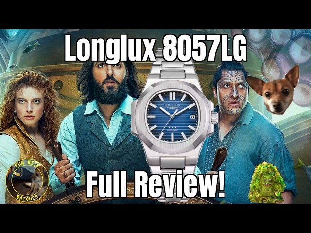 Longlux 8057LG Integrated Bracelet Automatic Watch Review! - YouTube