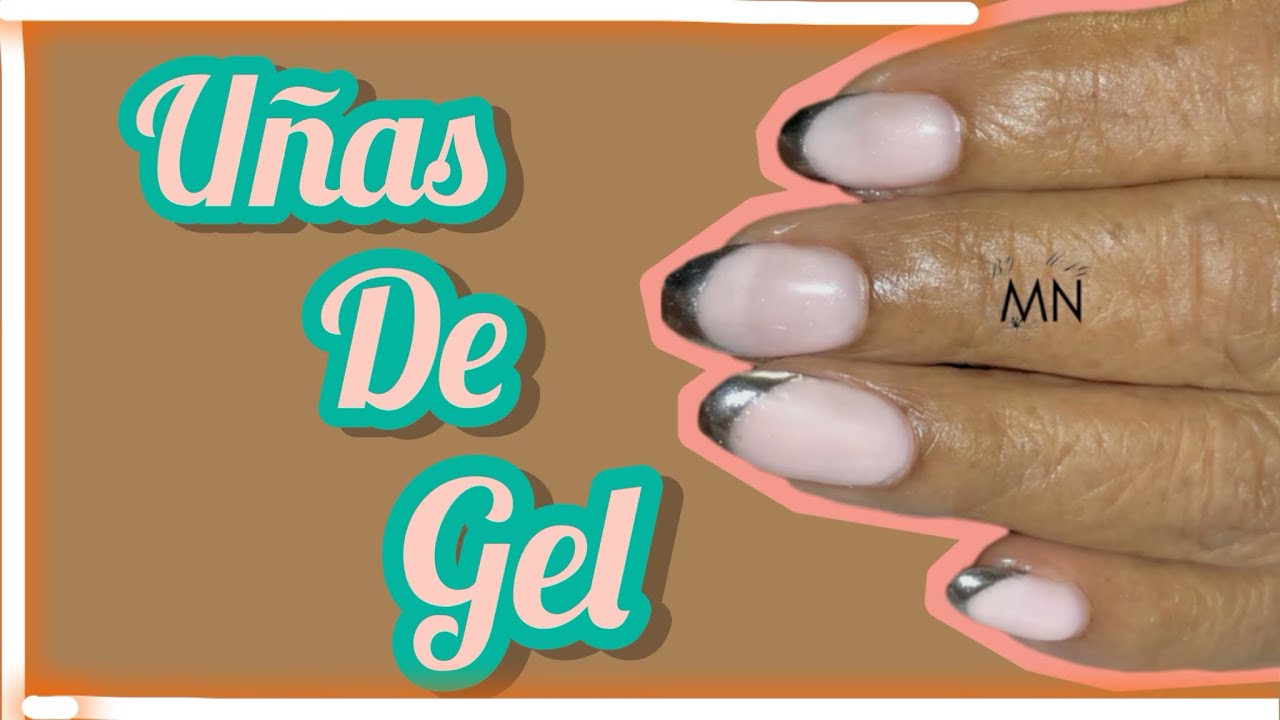 Uñas de gel paso a paso Diseño en base Rubber YouTube