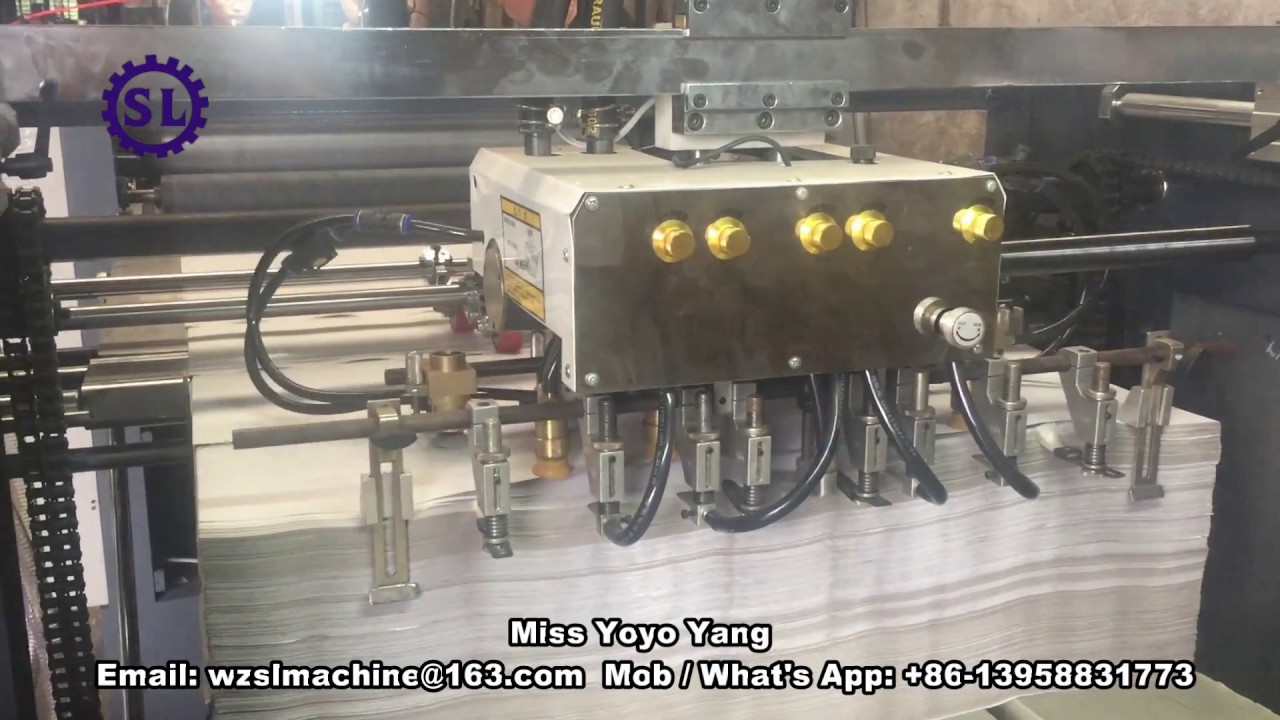 Fully Automatic Paper Embossing Machine - YouTube