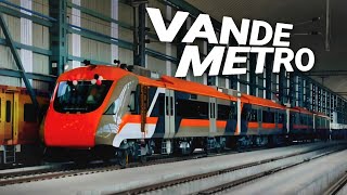 First Vande Metro ON TRACK! 🔥