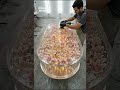 Who would keep this masterpiece at home? #resinart #flowerart #epoxyresin #oddlysatisfying #asmr 