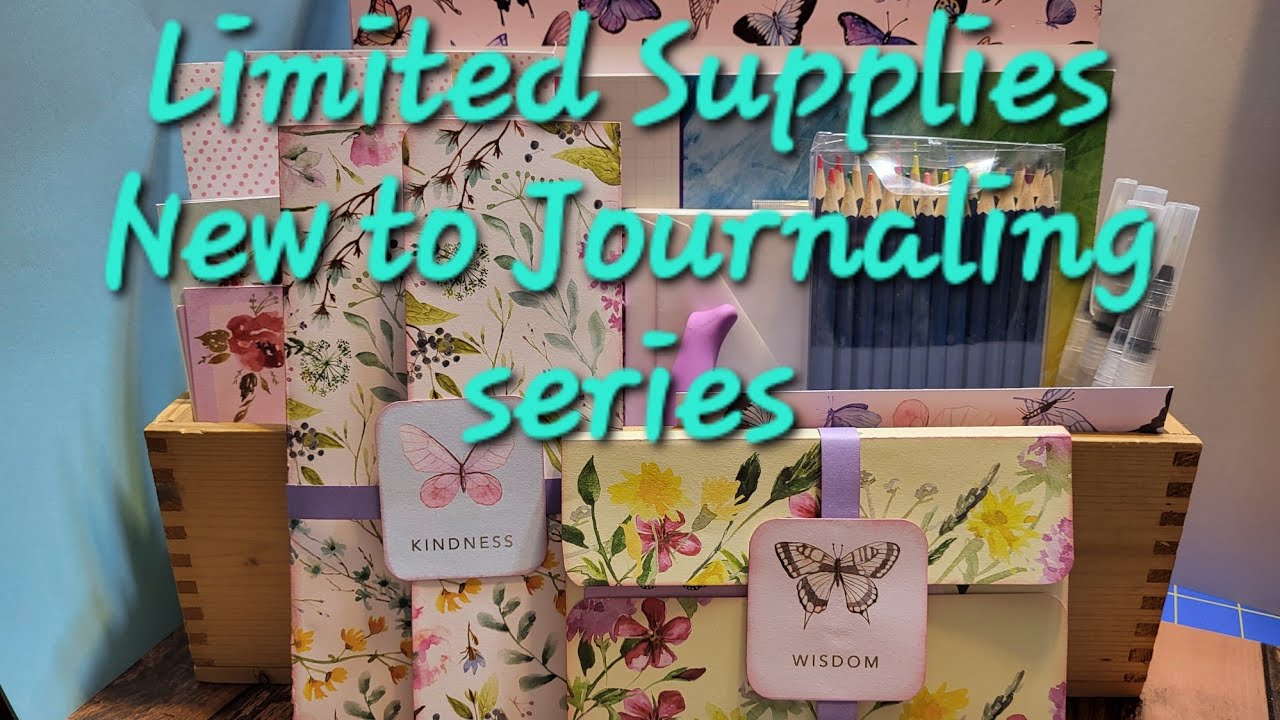 Limited supplies series- new to junk journaling- using boarder papers- #scraptember2025 -envelopes