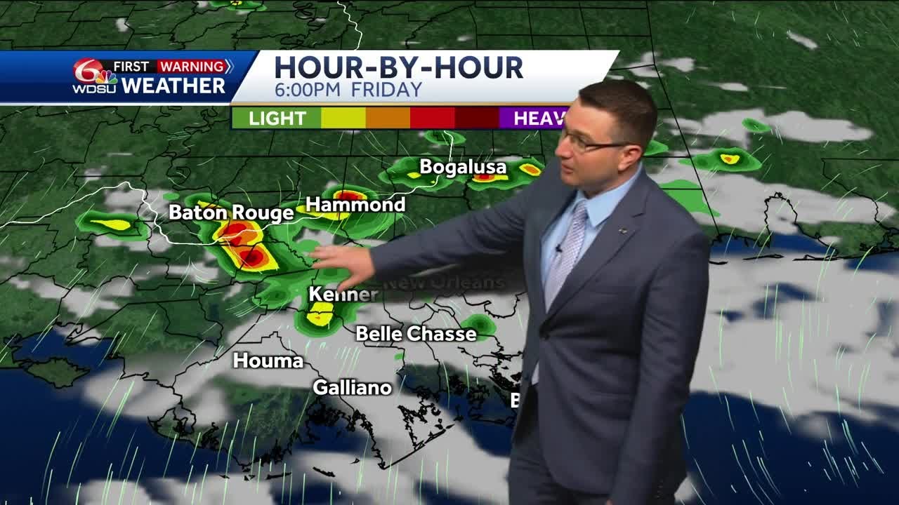 Storms possible again today and tomorrow - YouTube