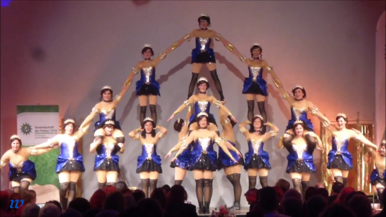 Essen 69.  Bürger  und Polizeifest im Hotel Franz  Tanzformation Calypso Teil 3 * 27.10.2018