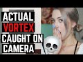 VORTEX CAUGHT ON CAMERA IN HAUNTED HOUSE!