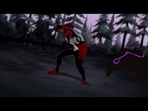 Ben 10: Four-Arms vs The Negative Ten