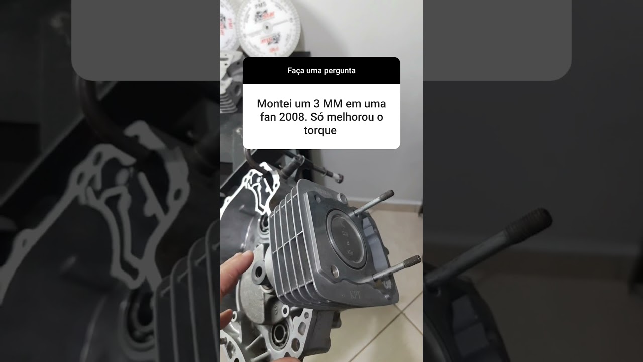 Montei um 3mm em uma fan 2008?