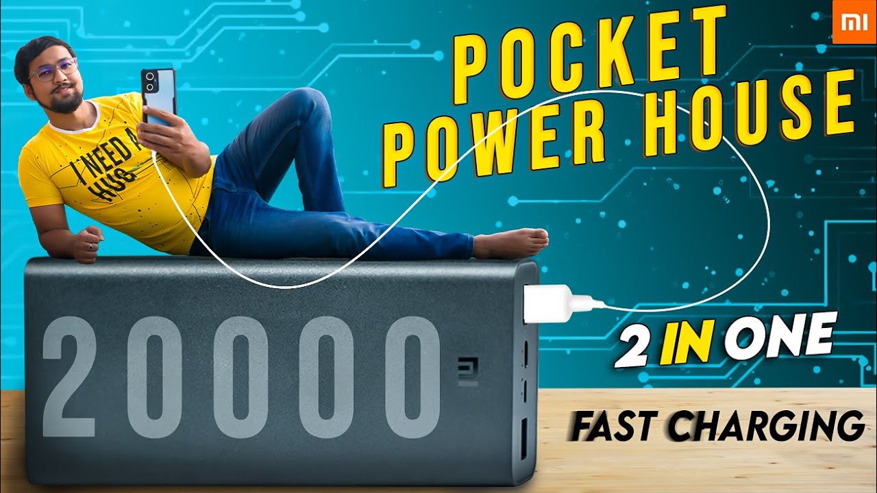 India's Fastest Power bank ⚡Mi Power Bank 3i 20000mAh | unboxing & review | Best Power Bank 2023 🔥🔥🔥