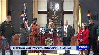 Free community college tuition about to kick off in New Jersey