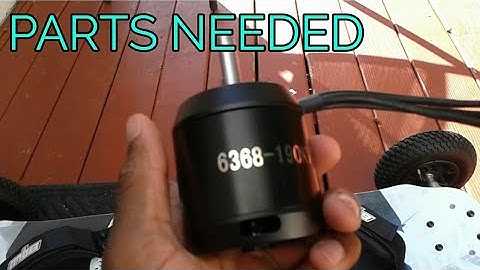 DIY ELECTRIC MOUNTAINBOARD BUILD | PART 1