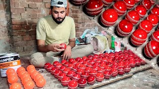 How Cricket Ball Making in Expert Way | Wonderful Process screenshot 4