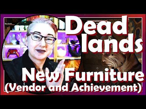 Achievement and Vendor 🏡 New Furniture! | ESO Deadlands | ESO Blackwood | Icy Talks 20210922