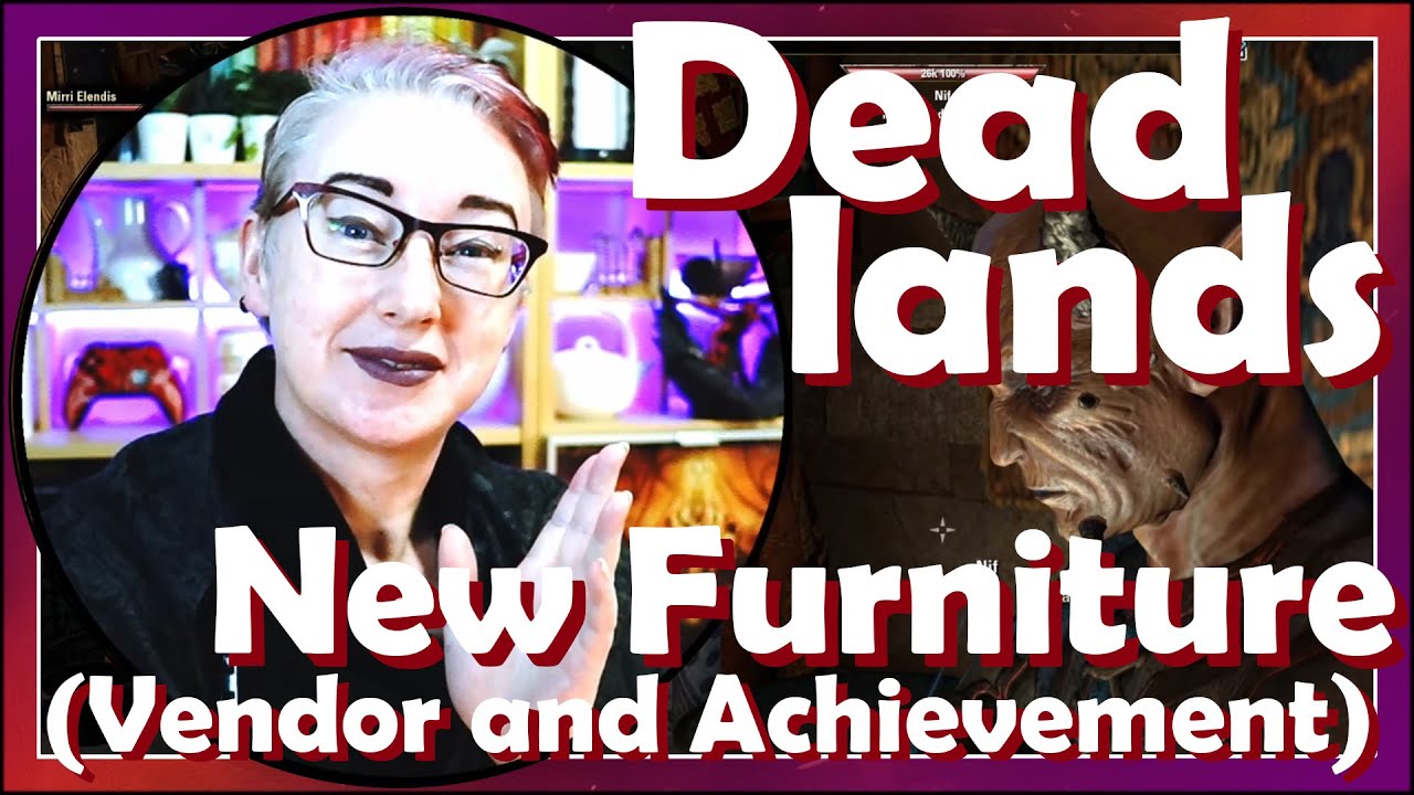 Achievement and Vendor 🏡 New Furniture! ESO Deadlands ESO Blackwood Icy Talks 20210922