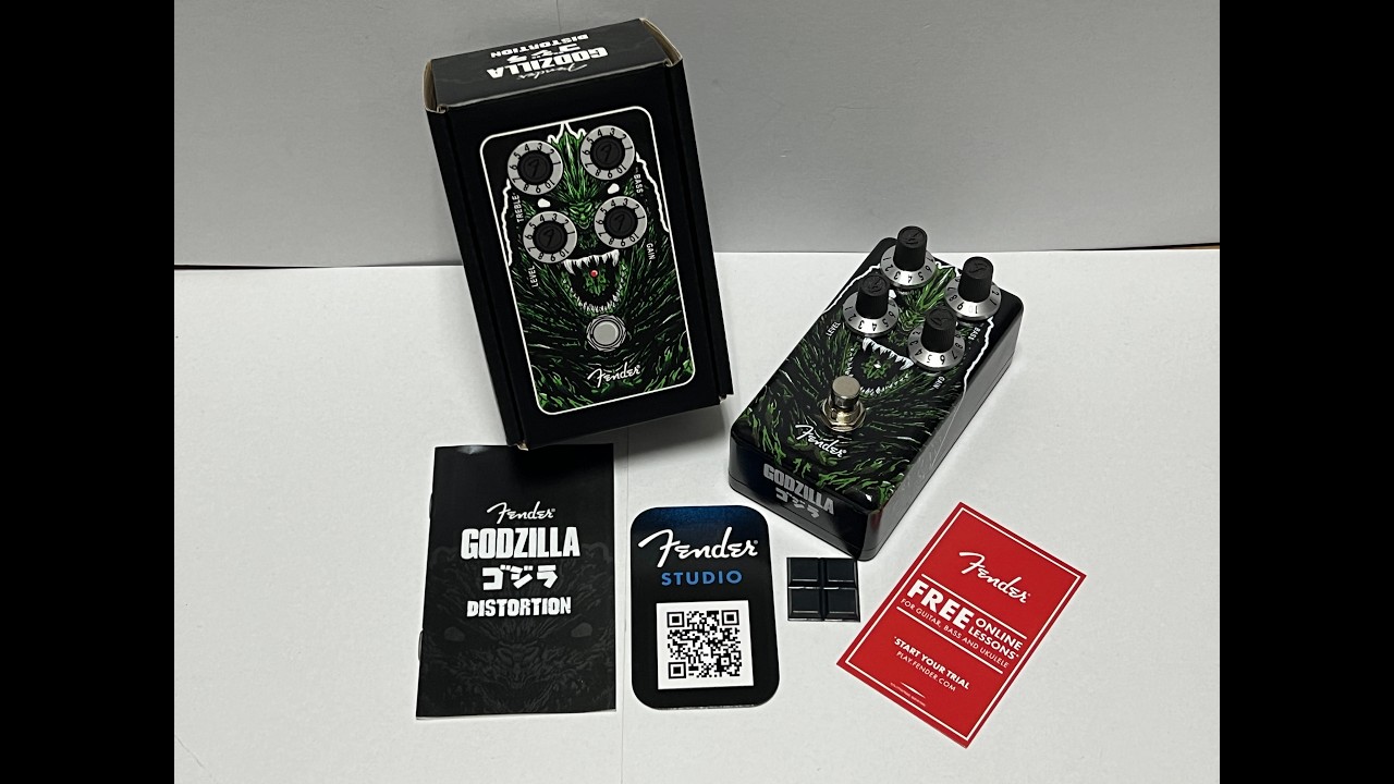 Fender　Godzilla Distortion　ゴジラディストーション Godzilla Distortion: エフェクター｜三木楽器公式通販サイト