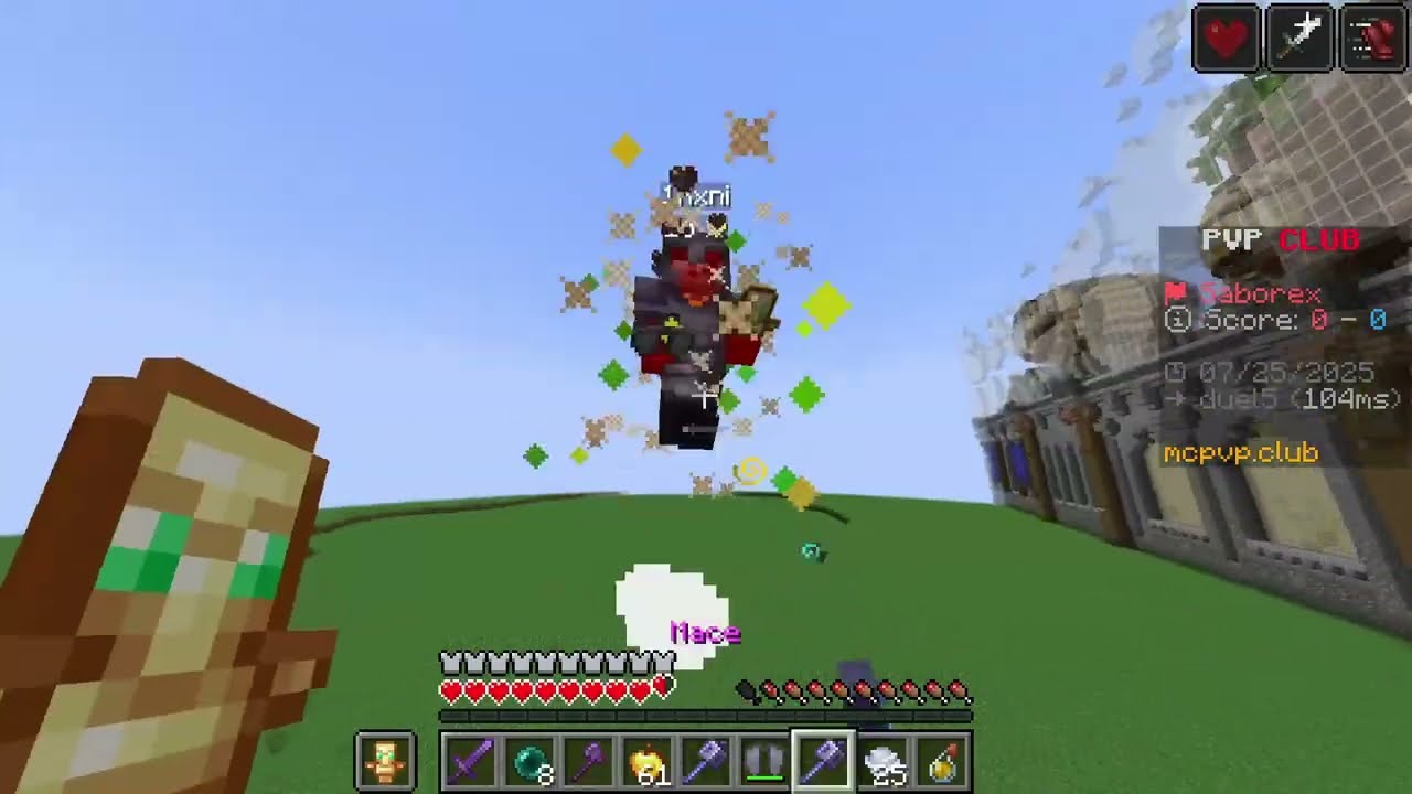 Minecraft Mace PvP compilation