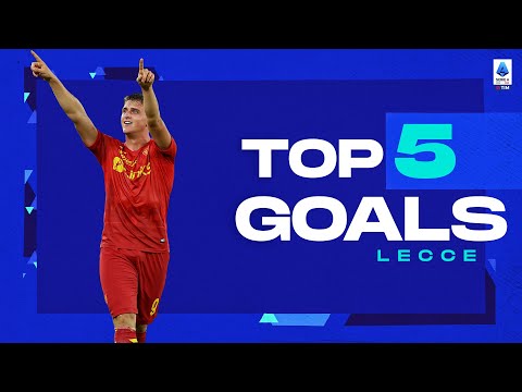 The best goals of every team: lecce | top 5 goals | serie a 2022/23