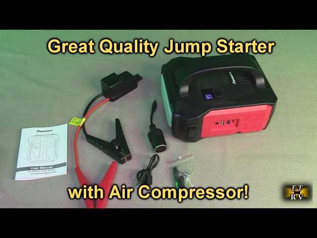 1200A/12V Heavy Duty Car Jump Starter with 150PSI Air Compressor