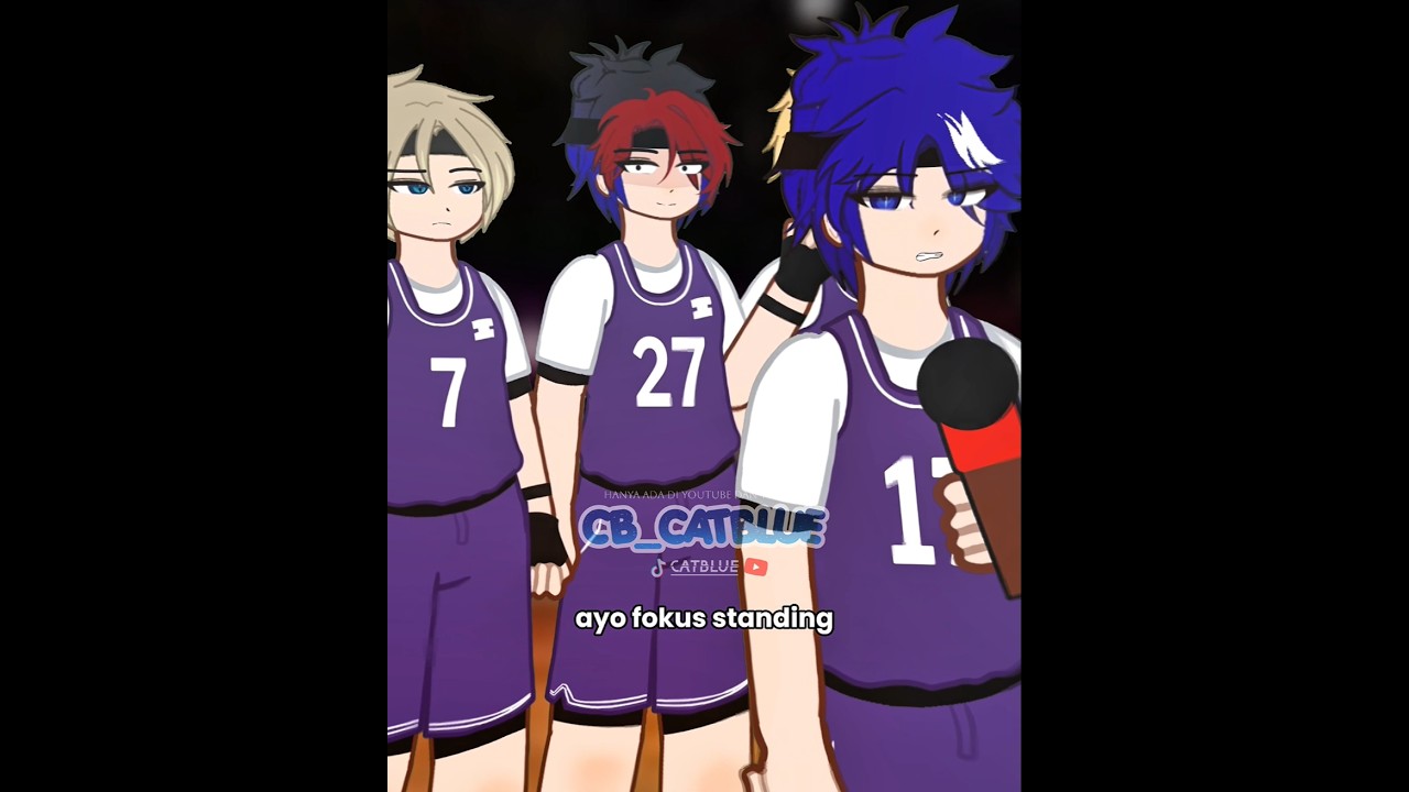 Tanding Basket 2 🥇🏀// Koreto pengen balas dendam 🤷‍♀️ #cbcatblue #loynegheo #koreto