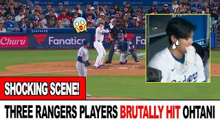 Three Rangers Players Brutally Hit Ohtani After His Record! All Three Immediately Ejected screenshot 4