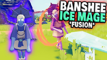 Float & Freeze! Ice Mage Banshee vs Every Faction - TABS Unit Creator Update Gameplay