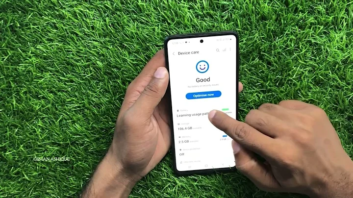 Samsung Galaxy M31s How to Enable battery power saving mode | GSMAN ASHIQUE I