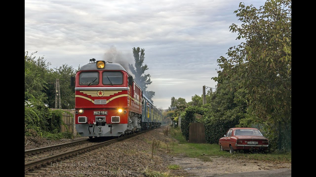 Szergej 60: M62 Szergej vontatású személyvonatok a 142-es vasútvonalon, 2025.09.27