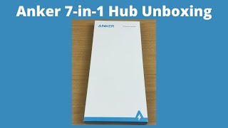 Unboxing Anker 7-in-1 USB-C Hub Dongle