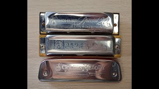 Обзор Hohner: Blues Harp, Golden Melody, Special 20 ключ C