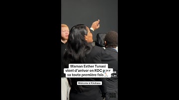 ORACLE ET MAMAN ESTHER TUNASI DEJA A KINSHASA AVEC PAST. MARCELLO #marcellotunasi