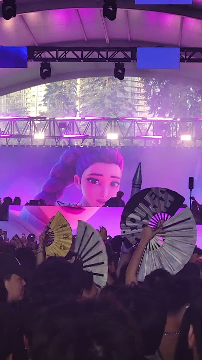 Kpop Demon Hunters - Free (Dabin Remix) @FVDED in the Park, 7/4/2025