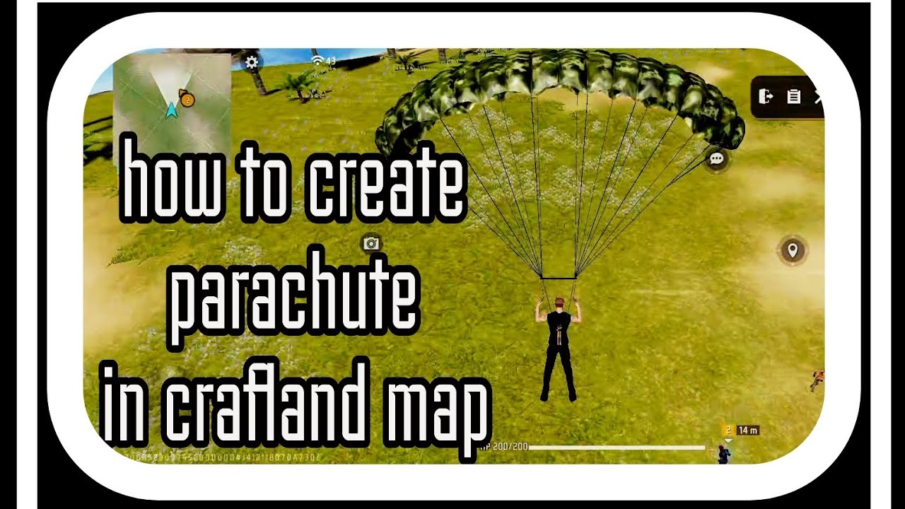 HOW to create a parachute in crafland map ob52 2026