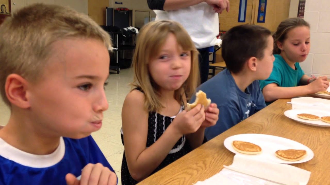 Pancake eating contest YouTube