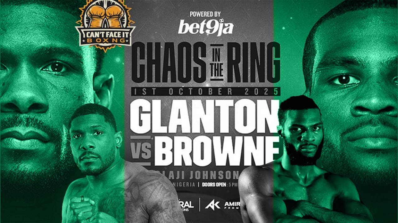 BRANDON GLANTON VS MARCUS BROWNE LIVE