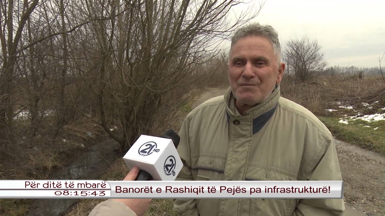 Banoret e Rashiqit te Pejes pa infrastrukture! 02.02.2016