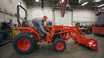 Kubota Loader Removal
