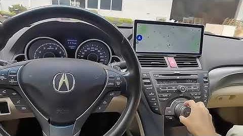 CarPlay For Acura MDX / TLX / ILX 12.3" Car Dvd Player Android Head Unit Auto Stereo Car Radio GPS