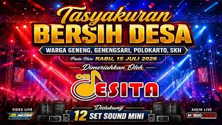 🔴LIVE OM. DESITA ||  BERSIH DUSUN DK GENENG || MM PRO AUDIO || SL MEDIA SHOOTING - 15 Juli 2026