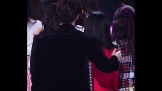 EXO Suho and Red Velvet Irene moment_MBC Gayo Daejun 2017