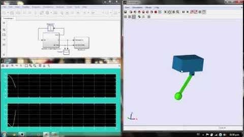 Sistema masa-péndulo Simulink
