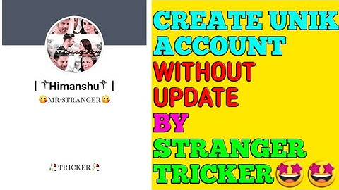 How To Create Unik Name Facebook Account And Symbol By ||STRANGER  TRICKER|| 2020