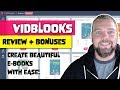 VIDBlooks Review: How to Create e-Books With Ease