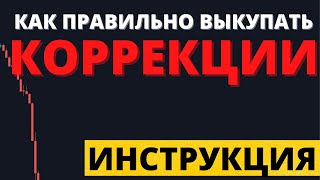 Коррекции. Как на них заработать? Реально работающая стратегия.