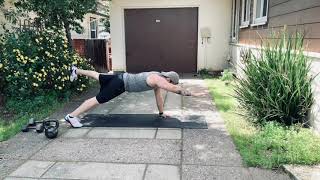 Contralateral Plank
