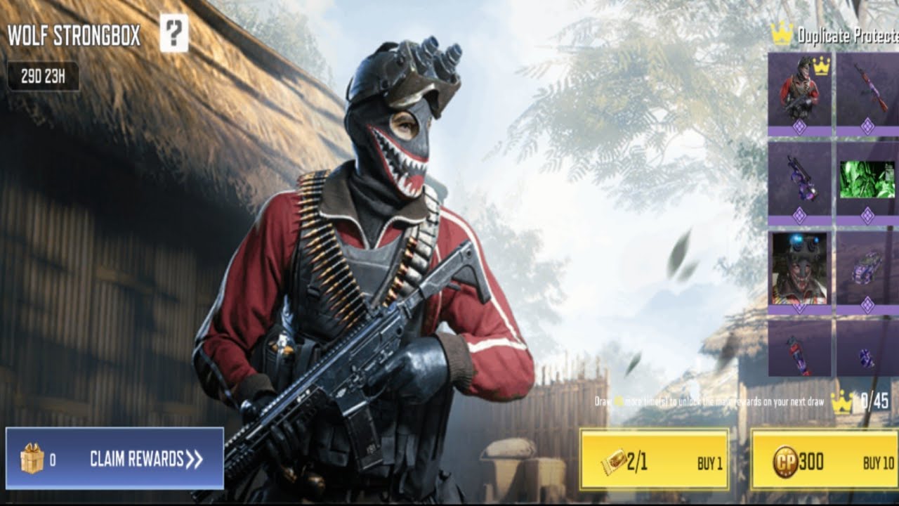 WOLF STRONGBOX Live in Call of Duty Mobile. (Showcase-jan-20-2025)