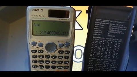 how to find proton compton wavelength value in casio fx991es plus calculator