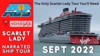 Virgin Voyages Scarlett Lady: Quick and Comprehensive Ship Tour by Always Be Booked Cruise and Travel 2,062 views 1 year ago 14 minutes, 33 seconds