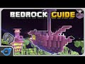 End Raiding for MAX LOOT | Bedrock Guide 018 | Survival Tutorial Lets Play