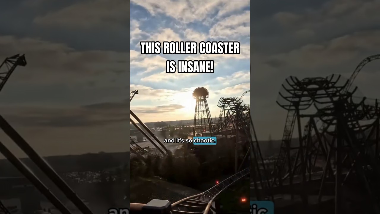 Is This The Best Roller Coaster in Europe? #shorts #rollercoaster #europapark #themepark
