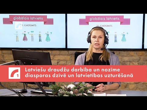 Latviešu draudžu darbība un nozīme diasporas dzīvē  | Globālais latvietis. 21. gadsimts